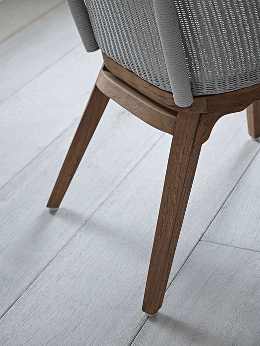 Grey Woven Tub Chair