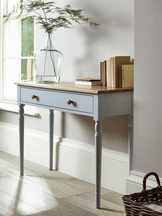 Apsley Oak Topped Console Table