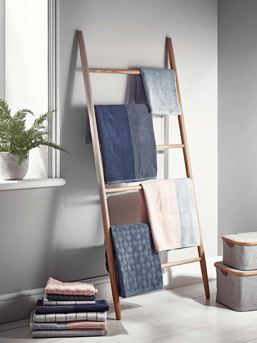 Oak Towel Ladder - Wide
