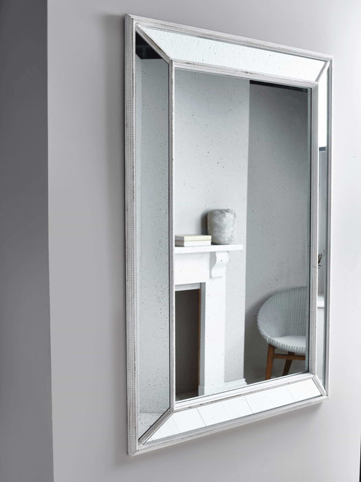 Orbis Antiqued Glass Mirror