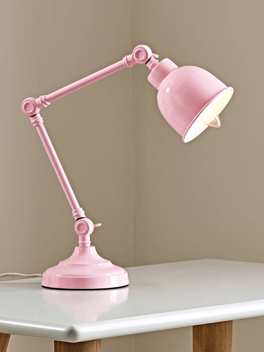 Small Ankur Desk Lamp - Blush