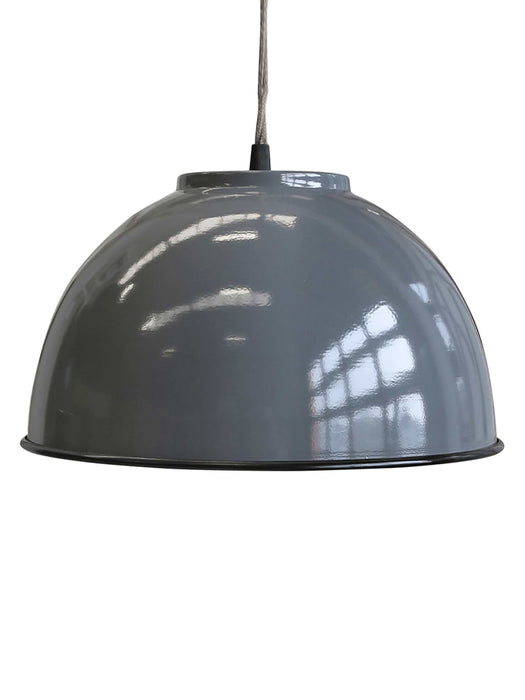 Vintage Metal Dome Pendant