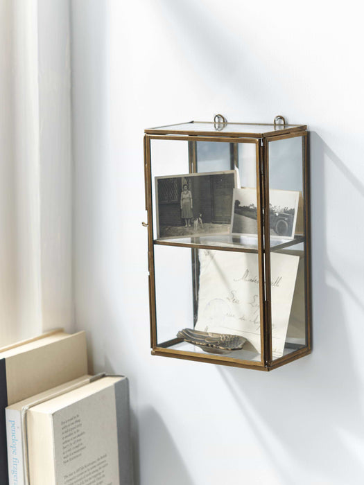 Wall Hanging Glass Box