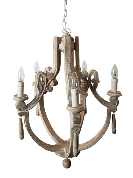Wooden Chandelier