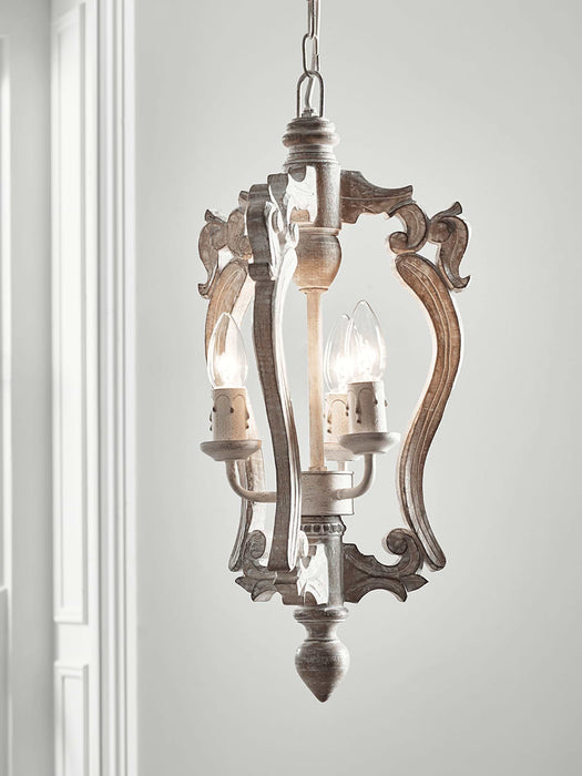 Wooden Chandelier - Small