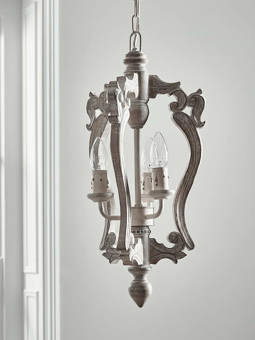 Wooden Chandelier - Small