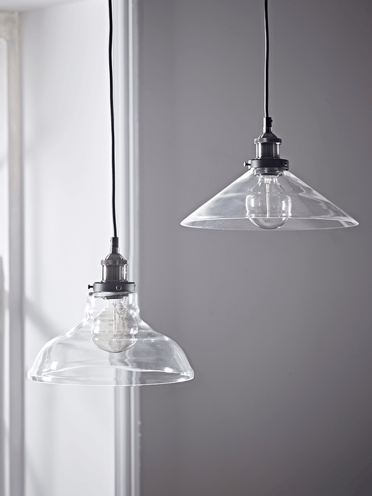 Industrial Glass Pendant