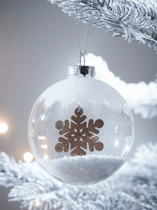 Twelve Cork Silhouette Baubles