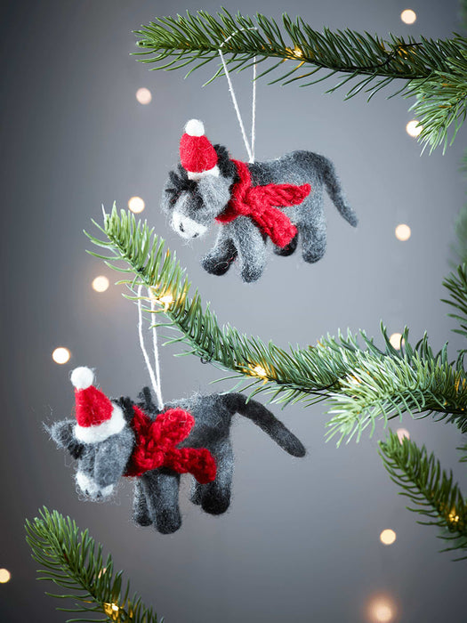 Felt Hanging Donkey