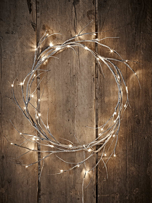 Grey Indoor Outdoor Light Up Garland