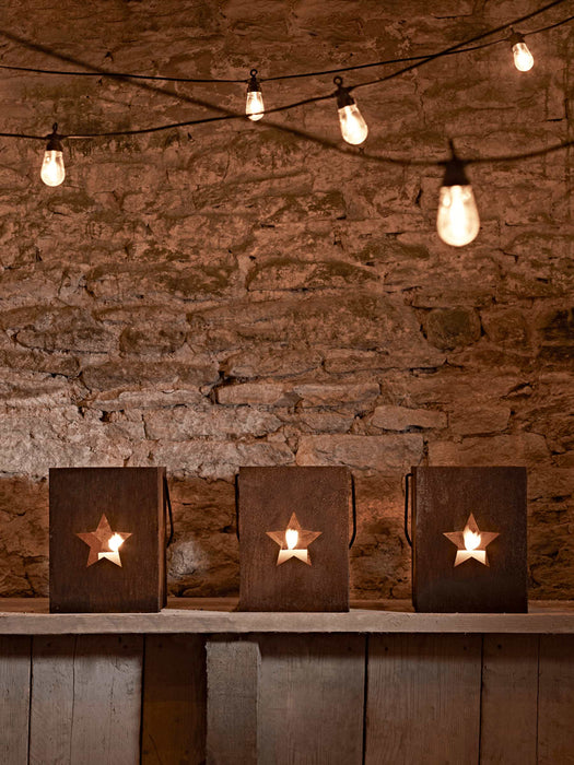 Rusty Star Lantern