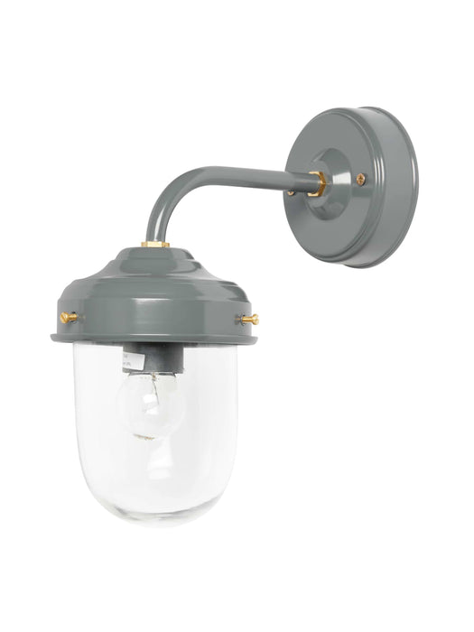 Stable Light - Grey & Brass