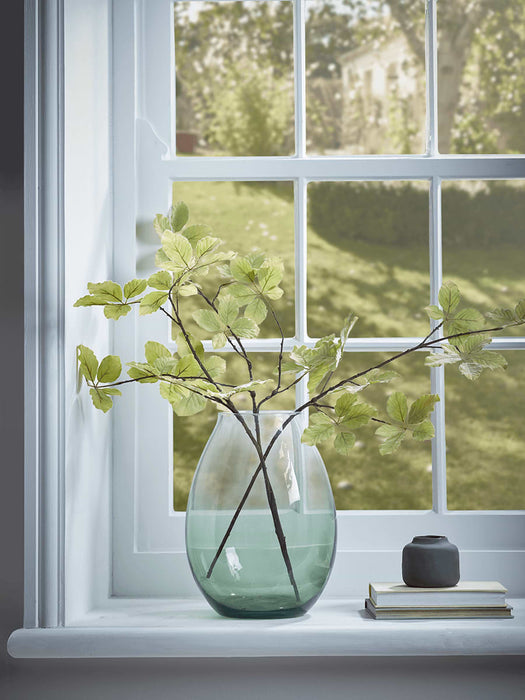 Three Faux Birch Leaf Branches