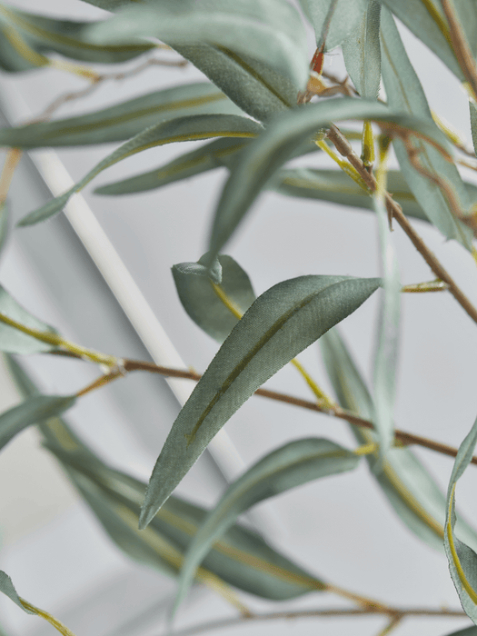 Three Faux Slim Leaf Eucalyptus - Green