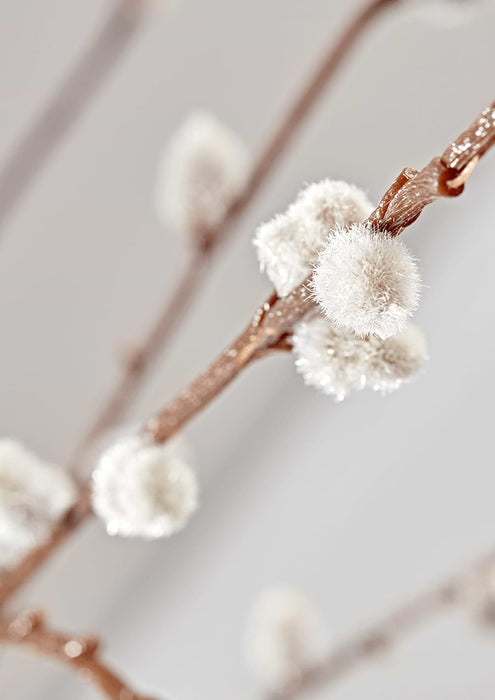 Three Faux Pussy Willow Sprays