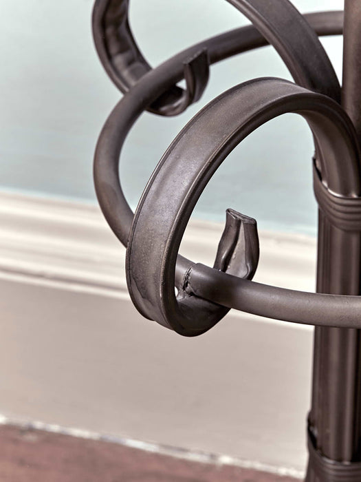 Antiqued Metal Coat Stand