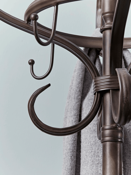 Antiqued Metal Coat Stand