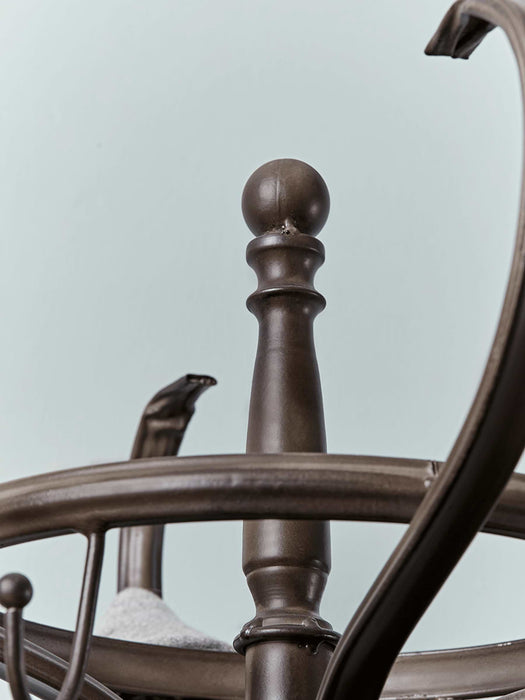 Antiqued Metal Coat Stand