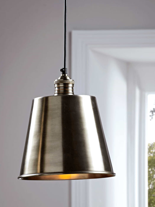 Elva Pendant - Antique Silver
