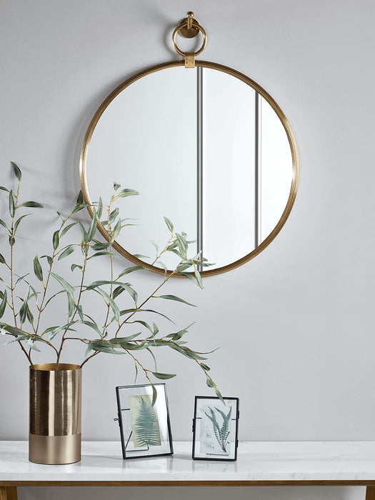 Aura Brass Mirror