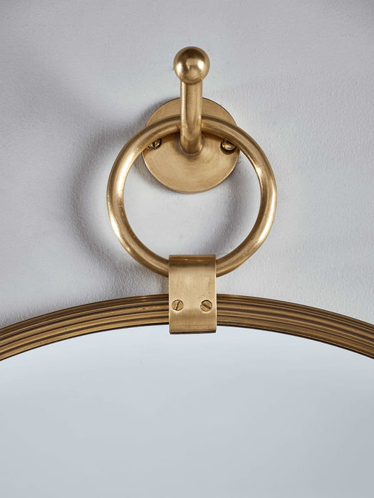 Aura Brass Mirror
