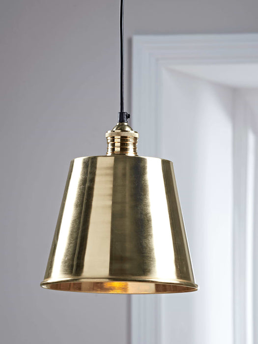 Elva Pendant - Brass