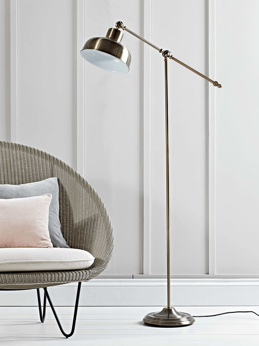 Brass Cantilever Floor Lamp