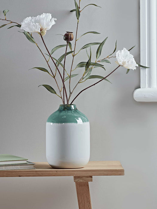 Dipped Green Vase