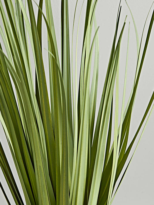 Faux Potted Slim Grass