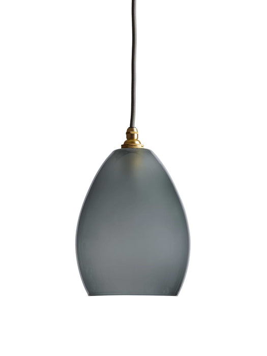 Handcrafted Glass Dome Light - Smoke