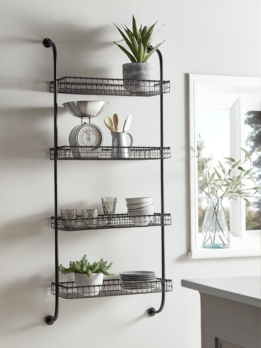 Industrial Style Metal Shelves