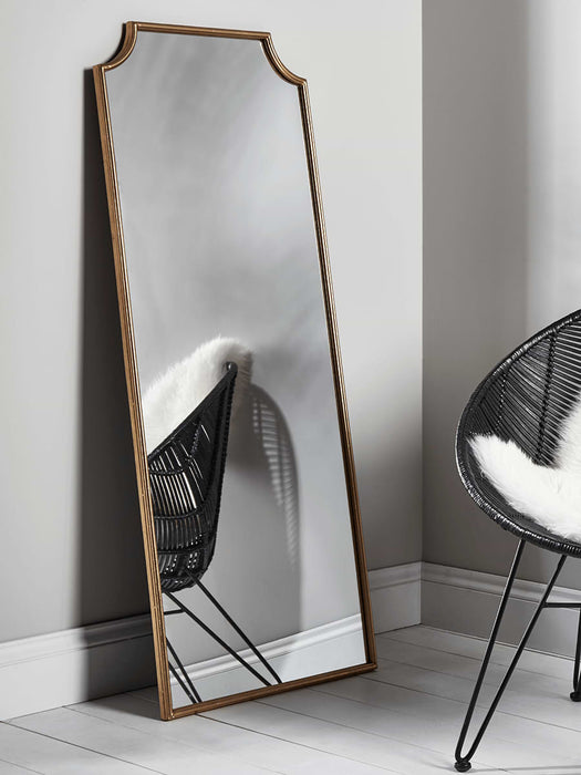 Linden Brass Full Length Mirror
