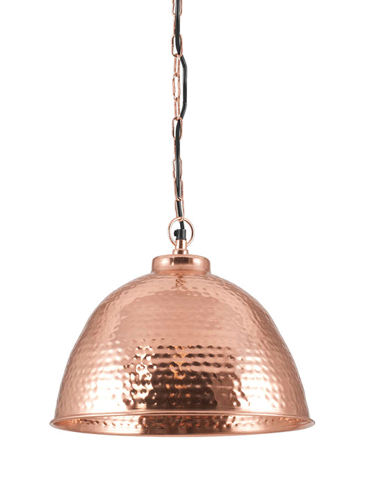 Hammered Pendant - Copper