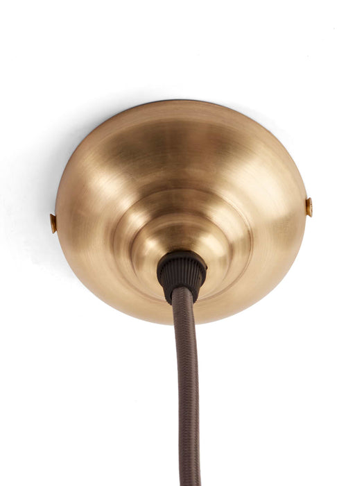 Handcrafted Fluted Round Light