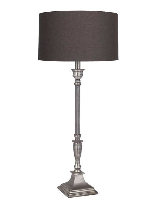 Antique Silver Table Lamp