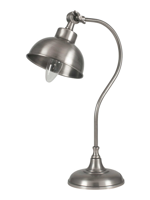 Alia Desk Lamp - Antique Silver