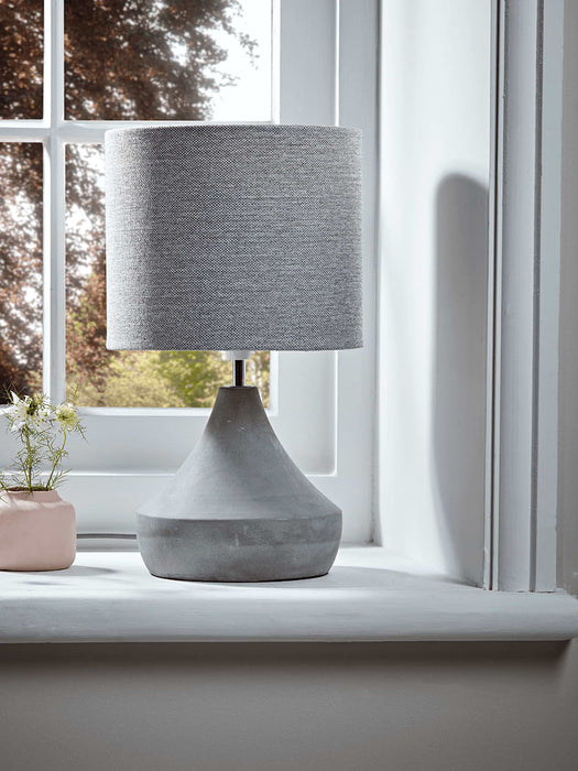 Tapered Concrete Table Lamp