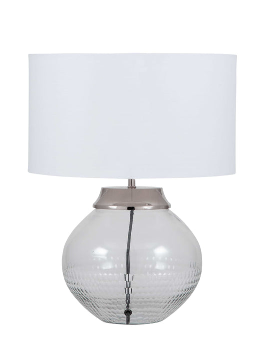 Textured Ombre Glass Table Lamp