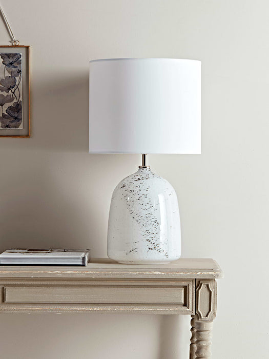 Tapered Volcanic Effect Table Lamp