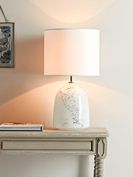 Tapered Volcanic Effect Table Lamp