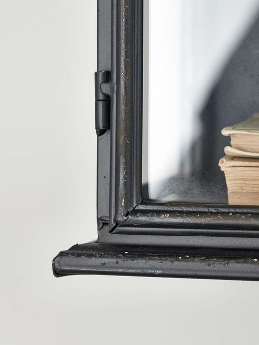Black Iron Wall Cabinet