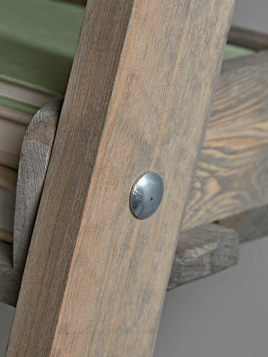 Rustic Wooden Ladder Shelf - Wide