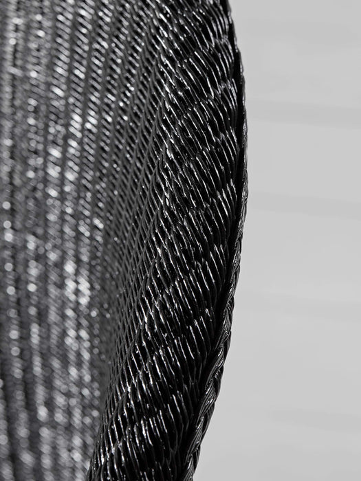 Black Weave Dining Chair