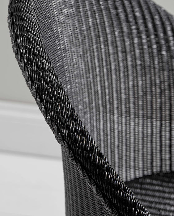 Black Weave Dining Chair
