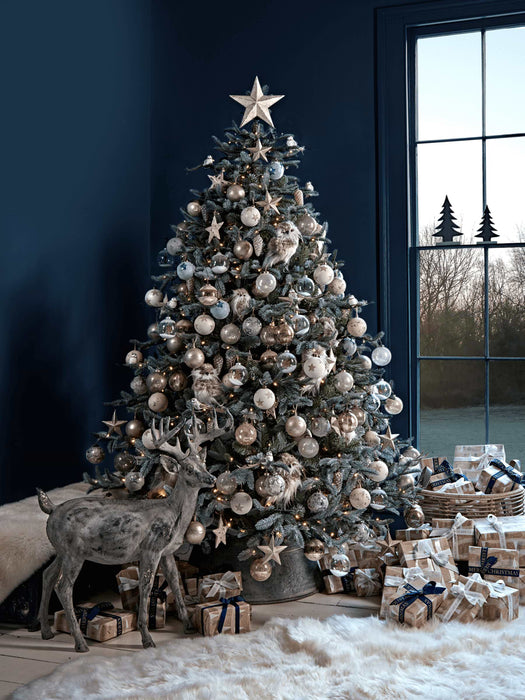 Twelve Cork Silhouette Baubles