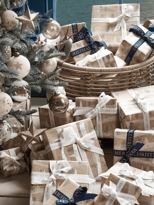 Frosted Forest Wrapping Paper