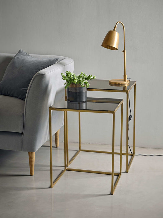 Antique Brass Desk Lamp