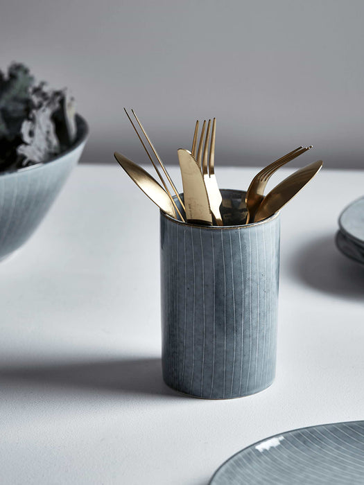 Odense Stoneware Utensil Holder