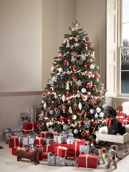Six Midnight Star Baubles