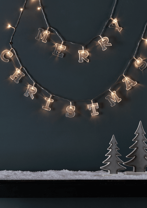 Alphabet String Lights